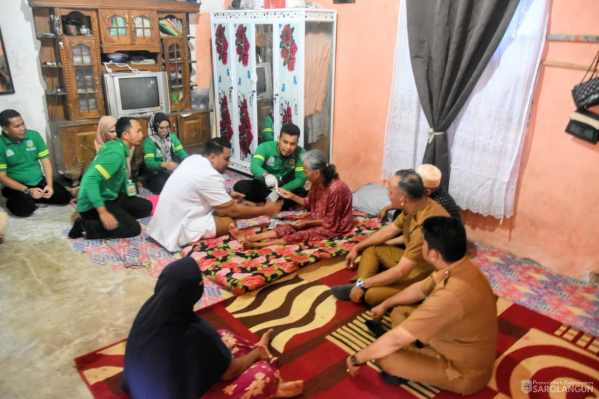 15 September 2025 Meninjau Kegiatan Dokter Maju di Desa Tinting