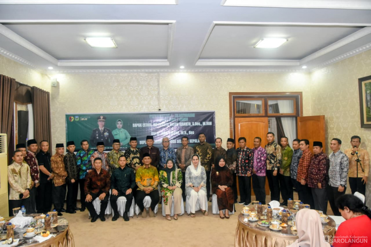 16 September 2025 Penyambutan Dandim 0420 Sarko Bapak Letkol Inf Yakhya Wisnu Arianto, S.Sos. M.Han di Rumah Dinas Bupati Sarolangun