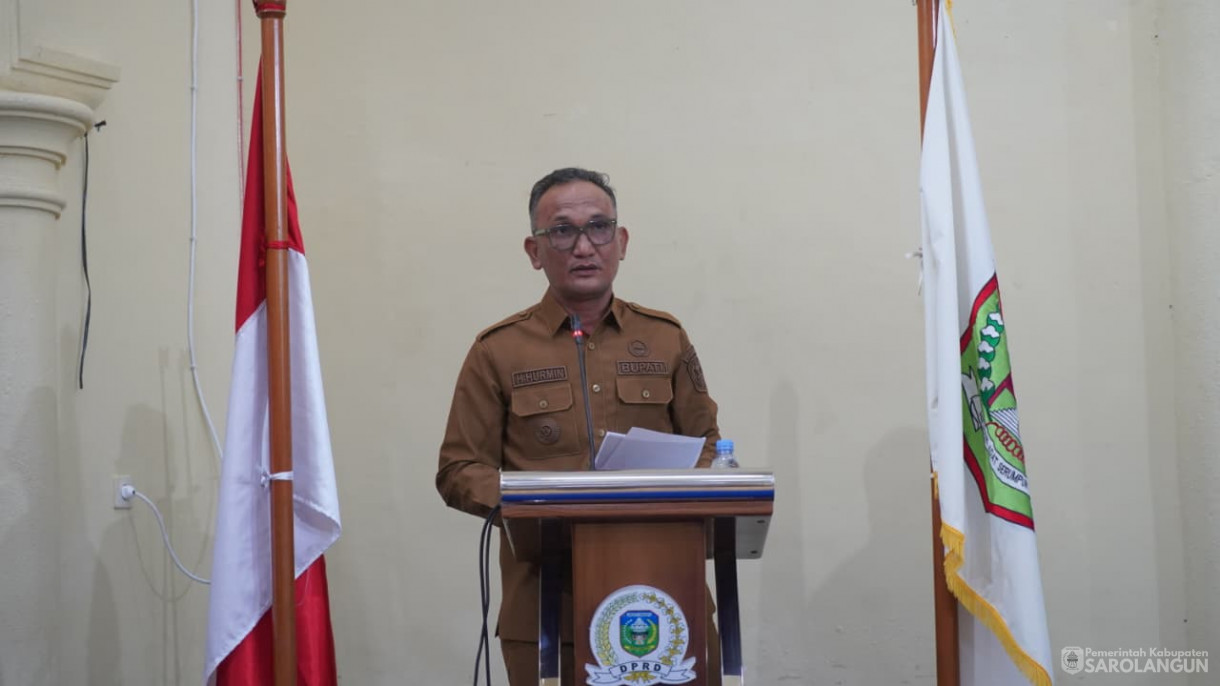 16 September 2025&nbsp; Penandatanganan Kesepakatan Dan Persetujuan Bersama Terhadap Empat Rancangan Perubahan Daerah Diluar Propemperda Kabupaten Sarolangun Tahun 2025