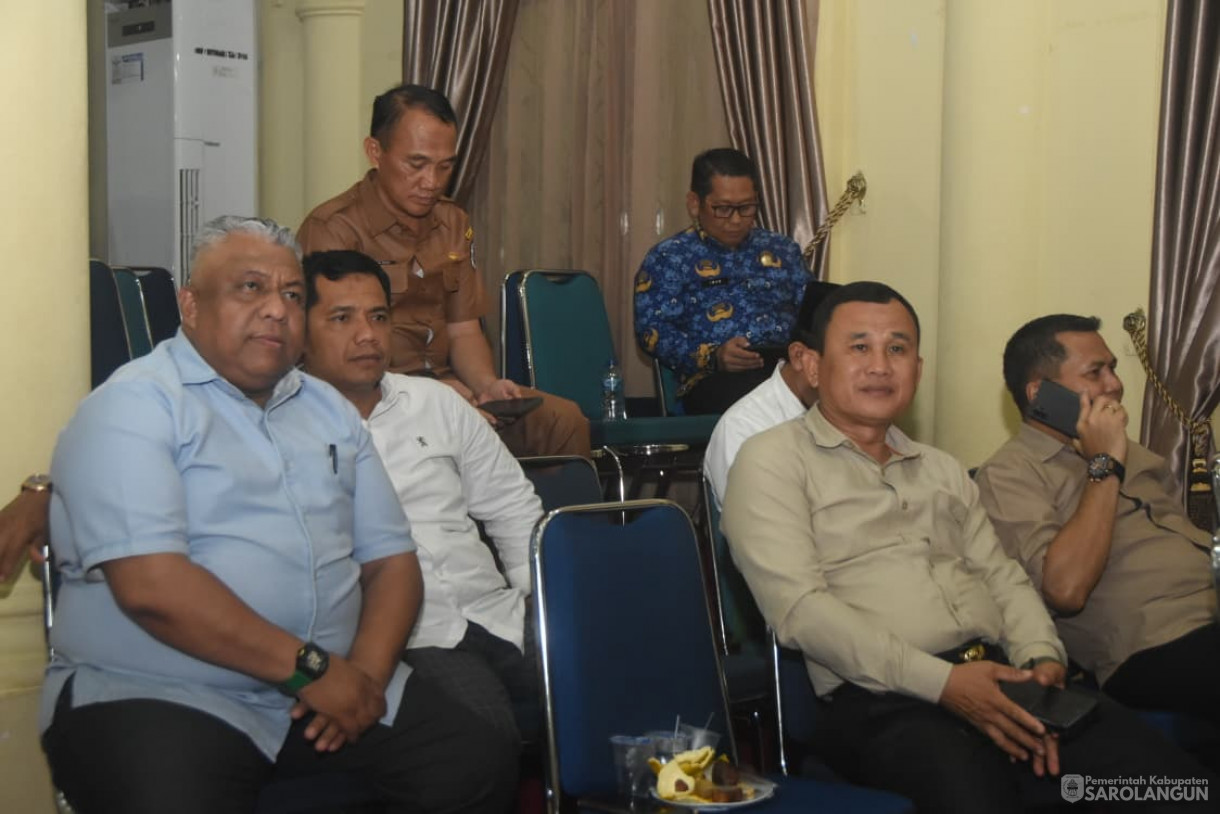 Rapat Paripurna DPRD Tingkat 1 Tahap 1 di Gedung DPRD Kabupaten Sarolangun