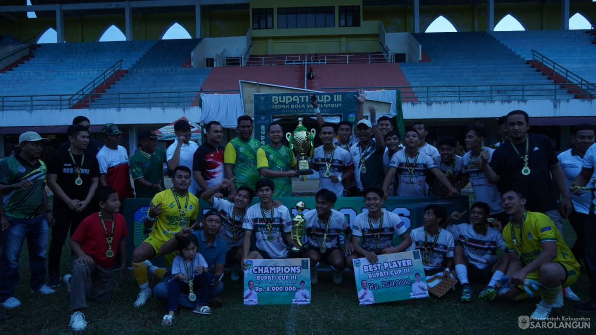 Penutupan Bupati Cup III Tahun 2025&nbsp;