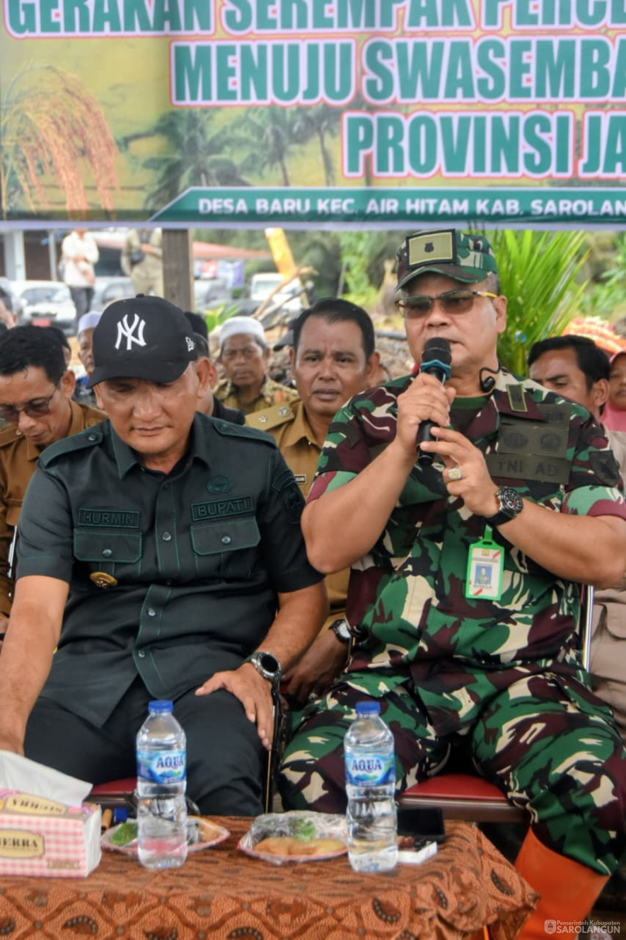 16 September 2025&nbsp; Tanam Padi Ladang Serentak SeProvinsi Jambi di Desa Baru Kecamatan Air Hitam