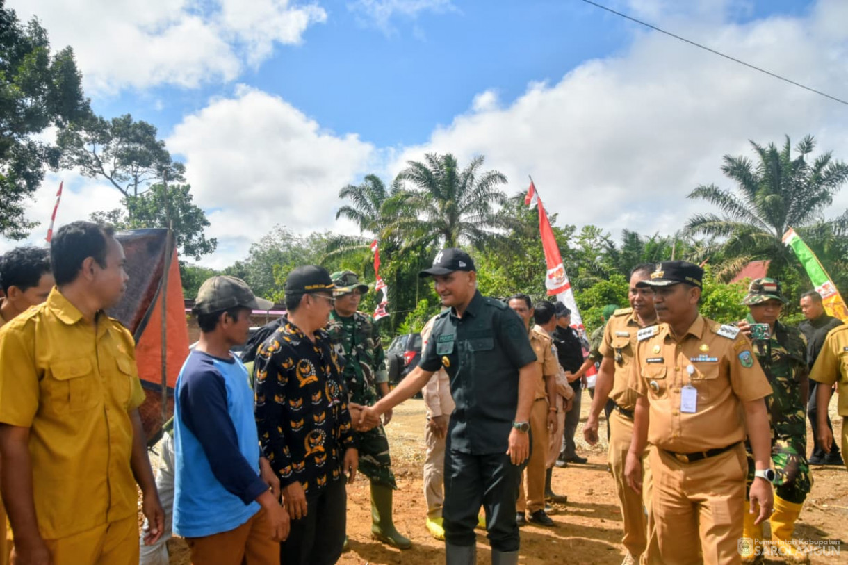 16 September 2025&nbsp; Tanam Padi Ladang Serentak SeProvinsi Jambi di Desa Baru Kecamatan Air Hitam