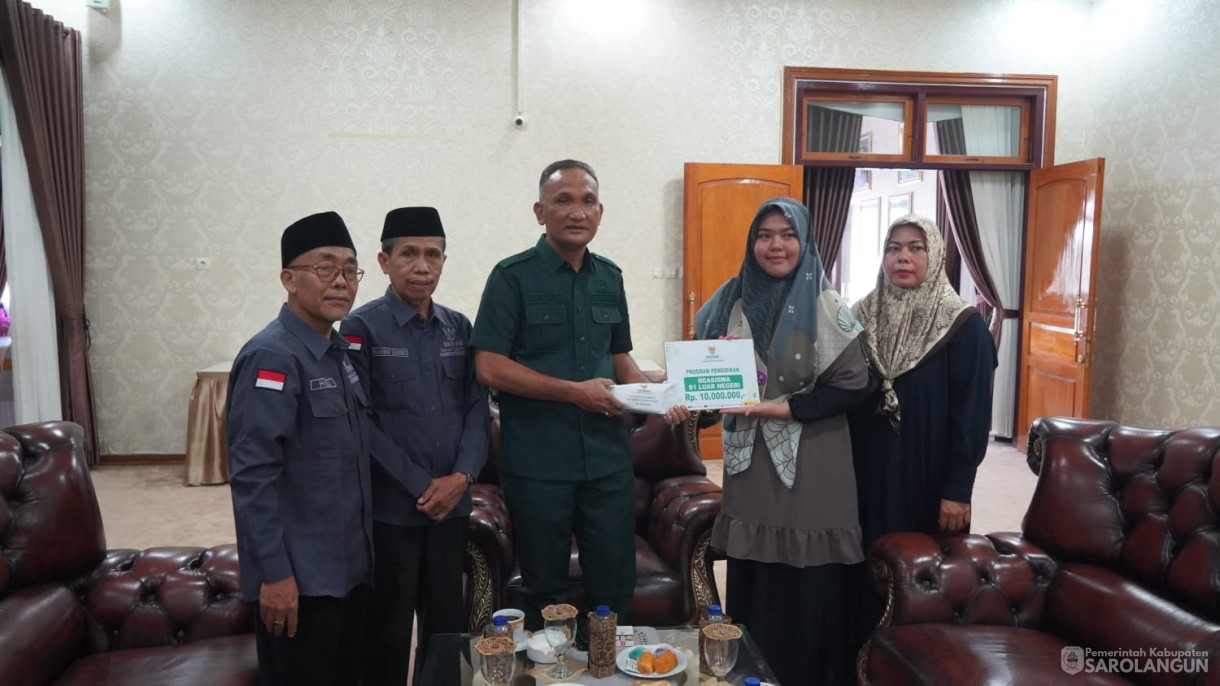 16 September 2025&nbsp; Penyerahan Bantuan Beasiswa