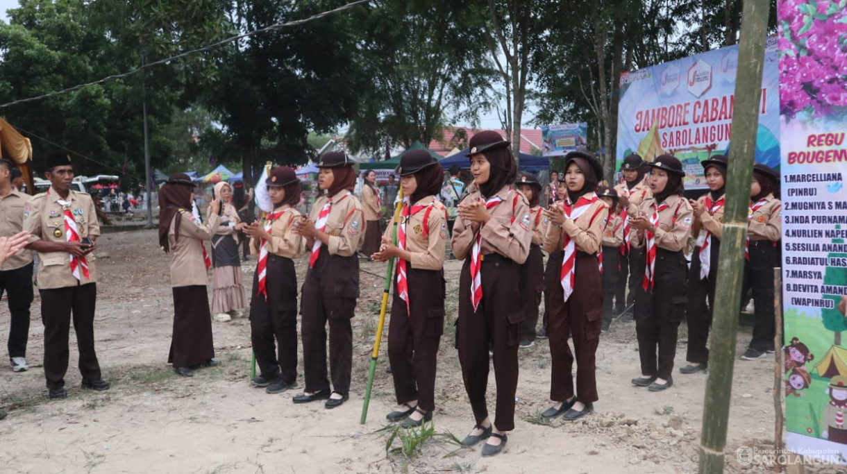 &nbsp;Jambore Cabang Gerakan Pramuka Kabupaten Sarolangun Ke VI Tahun 2025&nbsp;