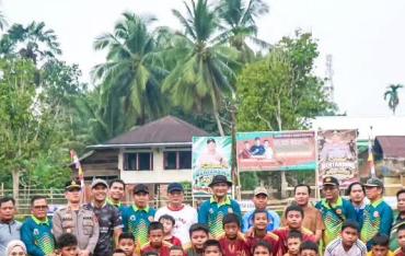 Bupati Hurmin Buka Karang Taruna Cup Desa Lidung, Dorong Generasi Muda Jauhi Narkoba dan Judi Online