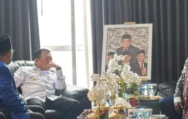 Wakil Bupati Sarolangun Gerry Trisatwika Hadiri Penguatan Kapasitas HAM dan Kuliah Umum Bersama Menteri HAM Natalius Pigai di Jambi
