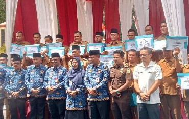 Pj Bupati Sarolangun Bahri Hadiri Gebyar Pajak Daerah Tahun