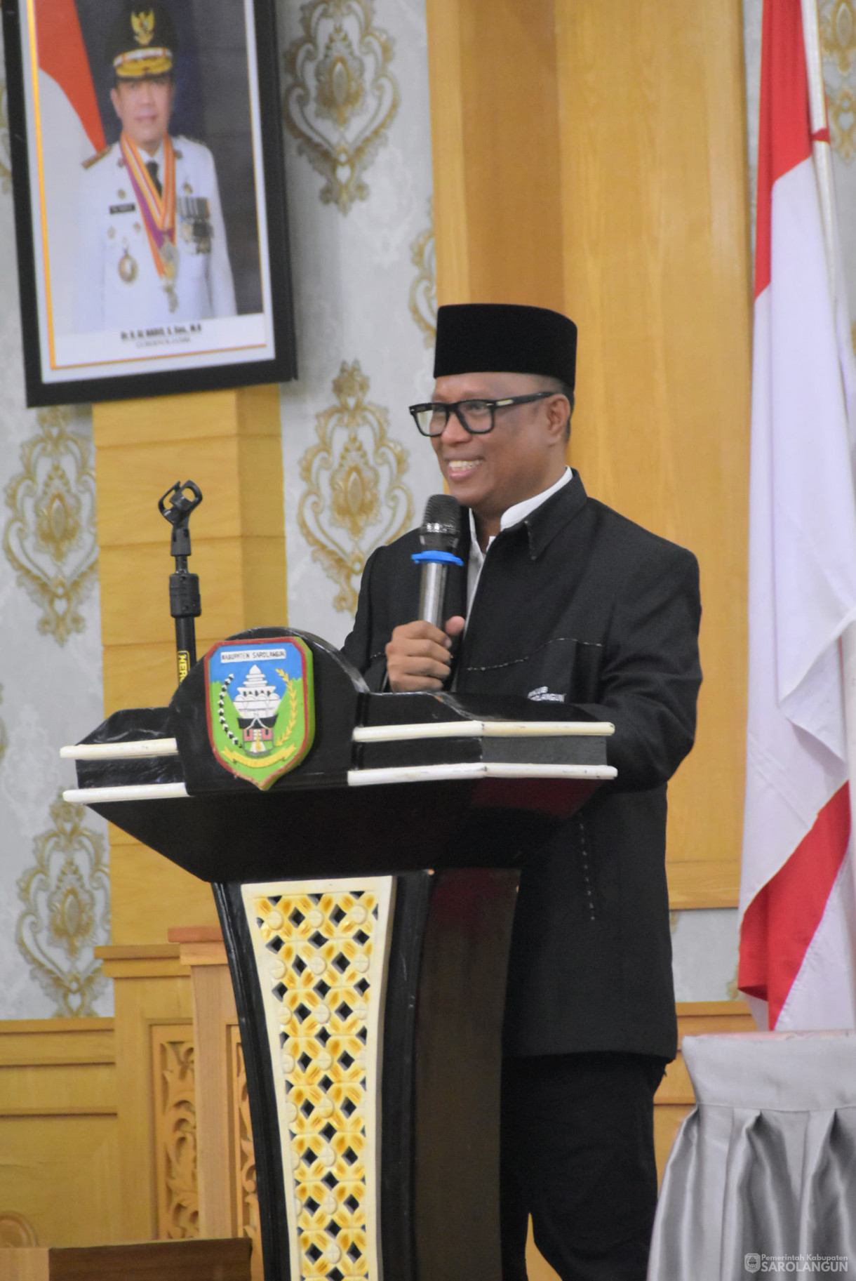 3 Oktober 2024 - Pengukuhan Pengurus Forum Kerukunan Umat Beragama di Ruang Aula Utama Kantor Bupati Sarolangun