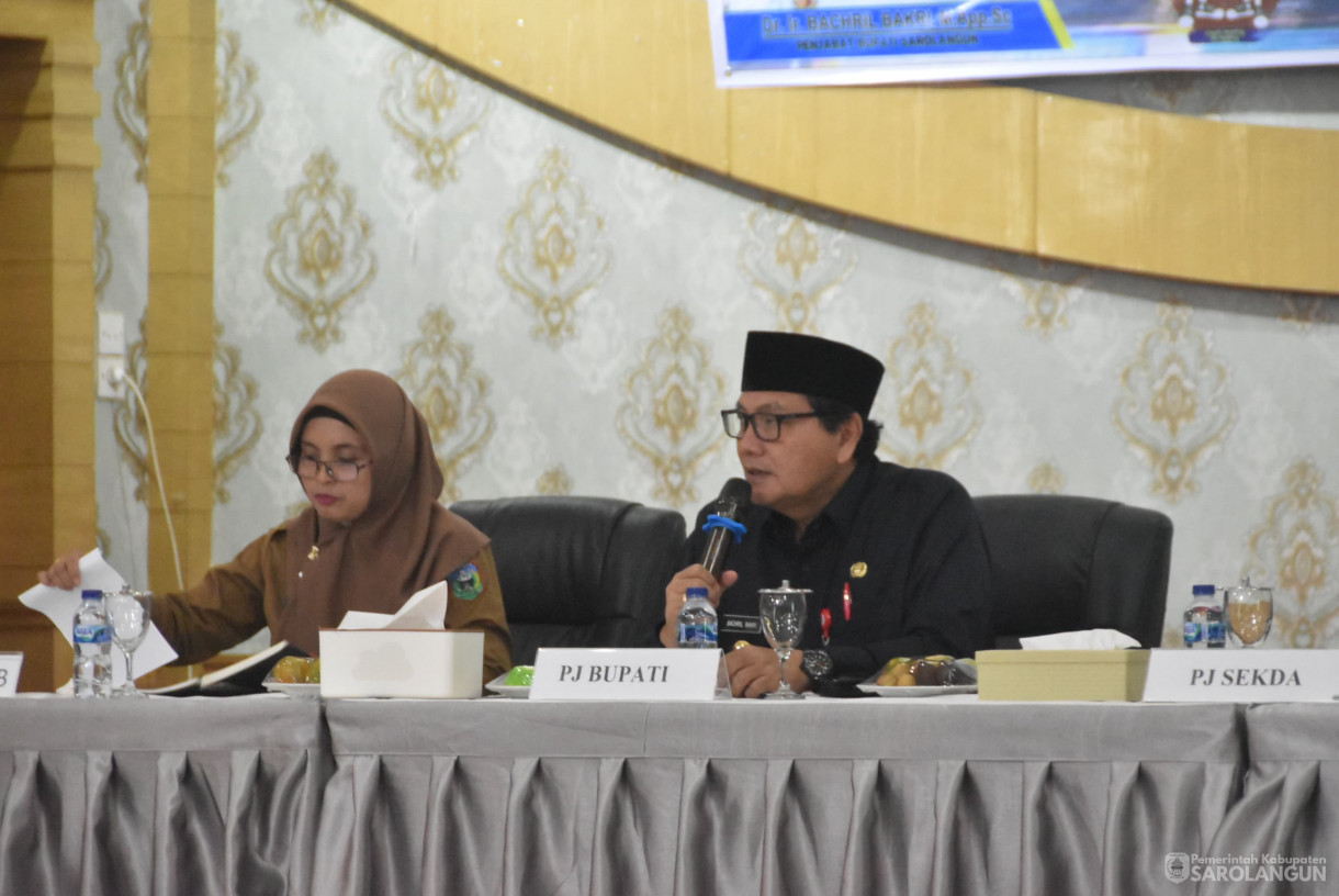 30 Juli 2024 -&nbsp;Diseminasi Audit Kasus Stunting Tahap I Tahun 2024, Bertempat di Aula Utama Kantor Bupati Sarolangun