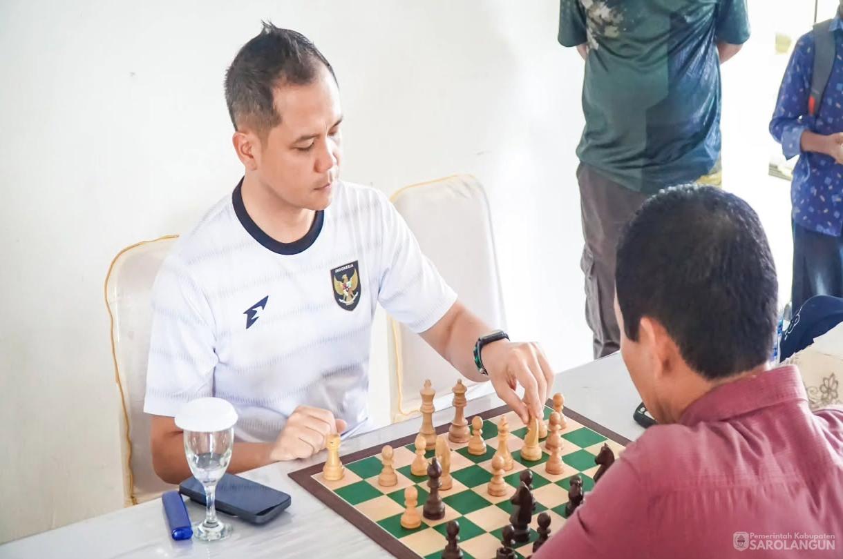 14 Juni 2026 Wakil Bupati Sarolangun Membuka Kejuaraan Catur Junior tingkat SD Kab. Sarolangun di Rumah Dinas Wakil Bupati Sarolangun