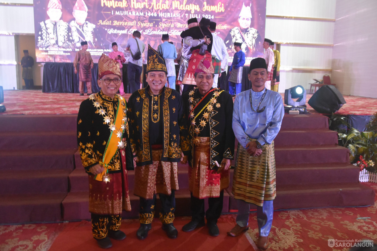 7 Juli 2024 -&nbsp;Puncak Hari Adat Melayu Jambi, Bertempat di Abadi Convention Center Jambi