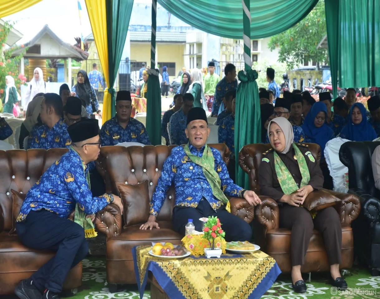 17 Juni 2026 Bupati Sarolangun Menghadiri Acara Launching Sistem Penerima Murid Baru&nbsp; Tahun ajaran 2026 2027 di SMPN 36 Sarolangun