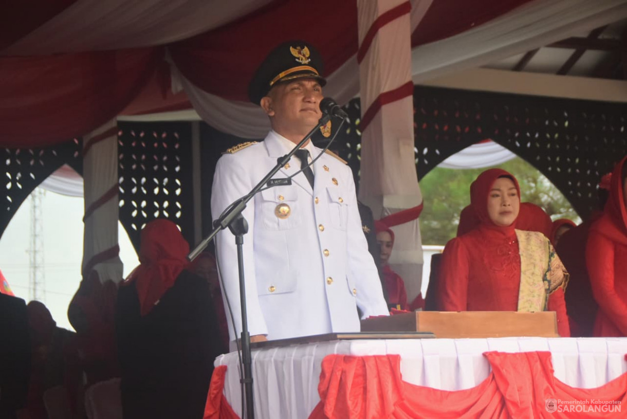 17 Agustus 2025&nbsp; Upacara Peringatan HUT RI ke 80 di Lapangan Gunung Kembang