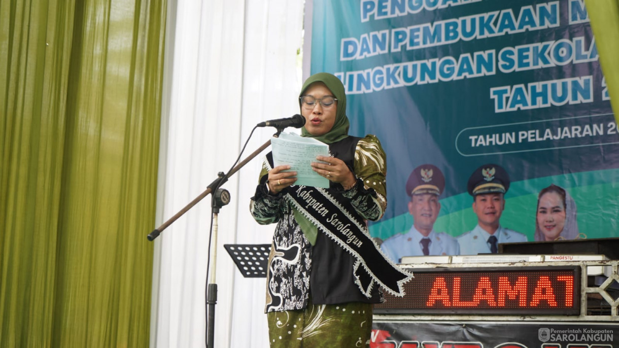 14 Juli 2025 - Pj Sekda Kabupaten Sarolangun Membuka Kegiatan Penguatan Transisi PAUD Ke SD Masa Transisi Masa Pengenalan Lingkungan Sekolah Ramah Tahun 2025 di SD 57 Sungai Benteng Kecamatan Singkut