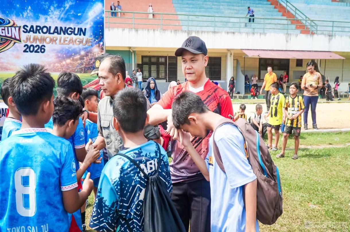 2 Agustus 2026 Pembukaan Pertandingan Minggu pertama Sarolangun Junior League 2026 di Lapangan GOR KONI Sarolangun
