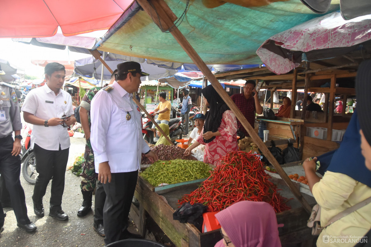 24 Januari 2024 - Sidak Pasar Di Pasar Atas Sarolangun