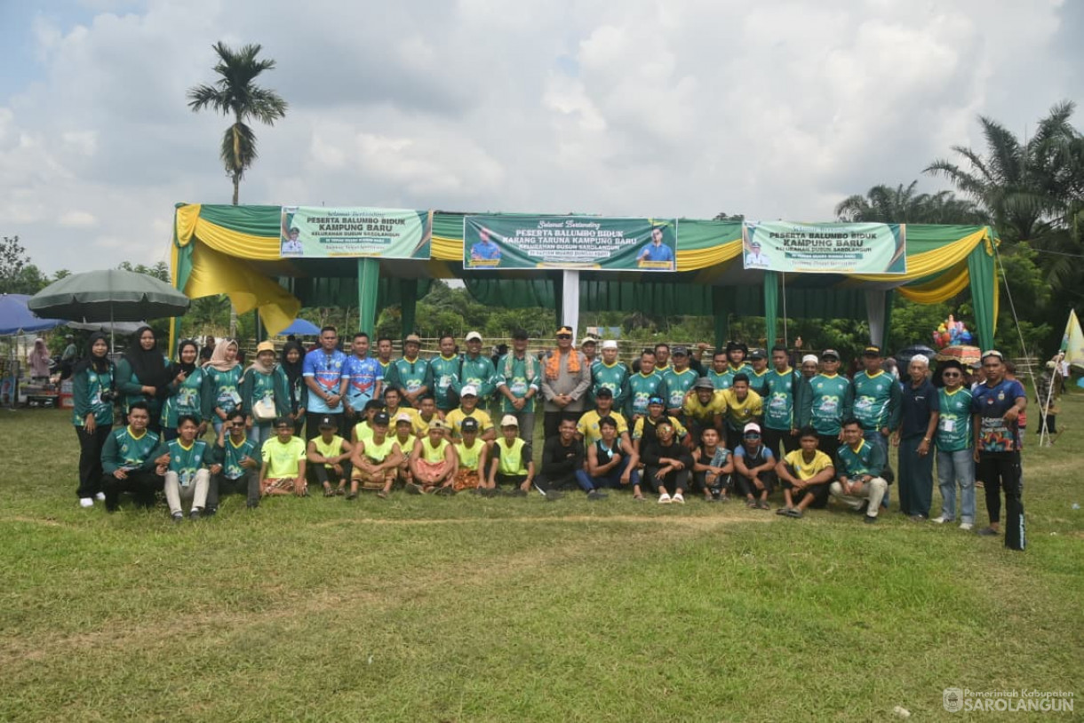 2 November 2025&nbsp; Balumbo Biduk Dalam Rangka HUT Sarolangun di Kampung Baru Kelurahan Dusun Sarolangun