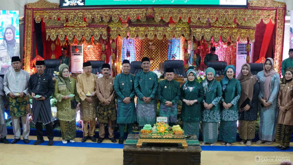 12 Oktober 2025 Rapat Paripurna HUT Kabupaten Sarolangun ke 26 Tahun 2025