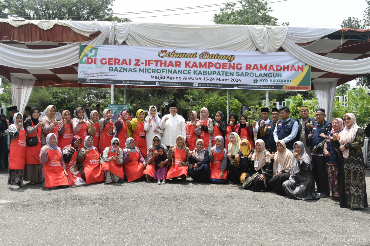 16 Maret 2024 - Grand Opening Gebyar Kampoeng Ramadhan Baznas Microfinance Kabupaten Sarolangun Di Masjid Agung Al Falah Dan Santunan Yatim Piatu Dan Paket Ramadhan Mus