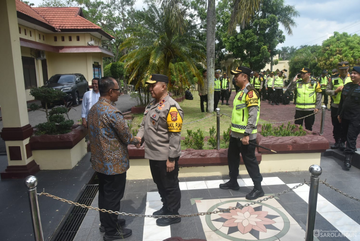 21 November 2024 - Penyambutan Wakapolda Jambi di Kantor Polres Sarolangun