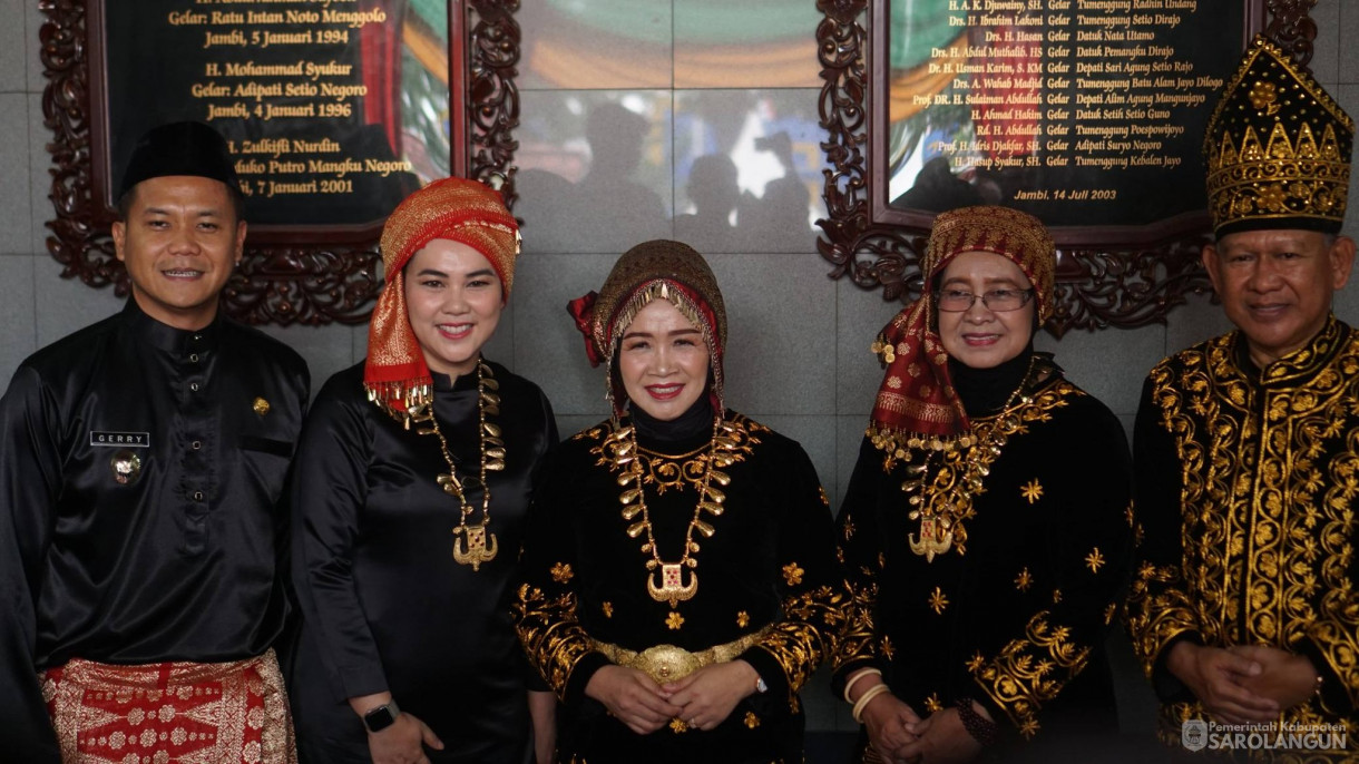 21 Januari 2026 Prosesi Penganugrahan Gelar Adat Melayu Jambi.