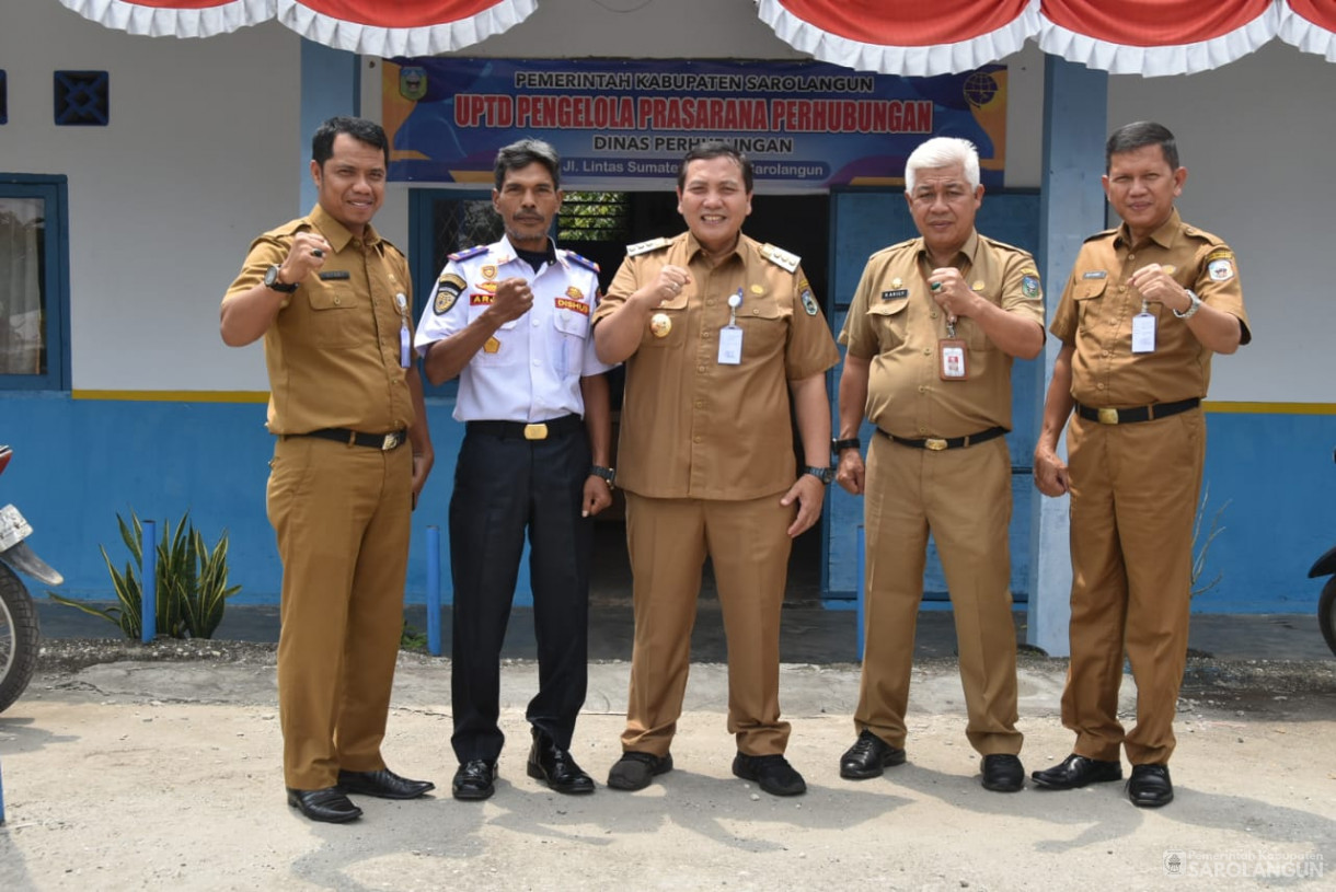 5 September 2023 - Penjabat Bupati Sarolangun Dr. Ir. Bachril Bakri, M.App.Sc Meninjau Terminal Tipe A Sri Bulan Sarolangun