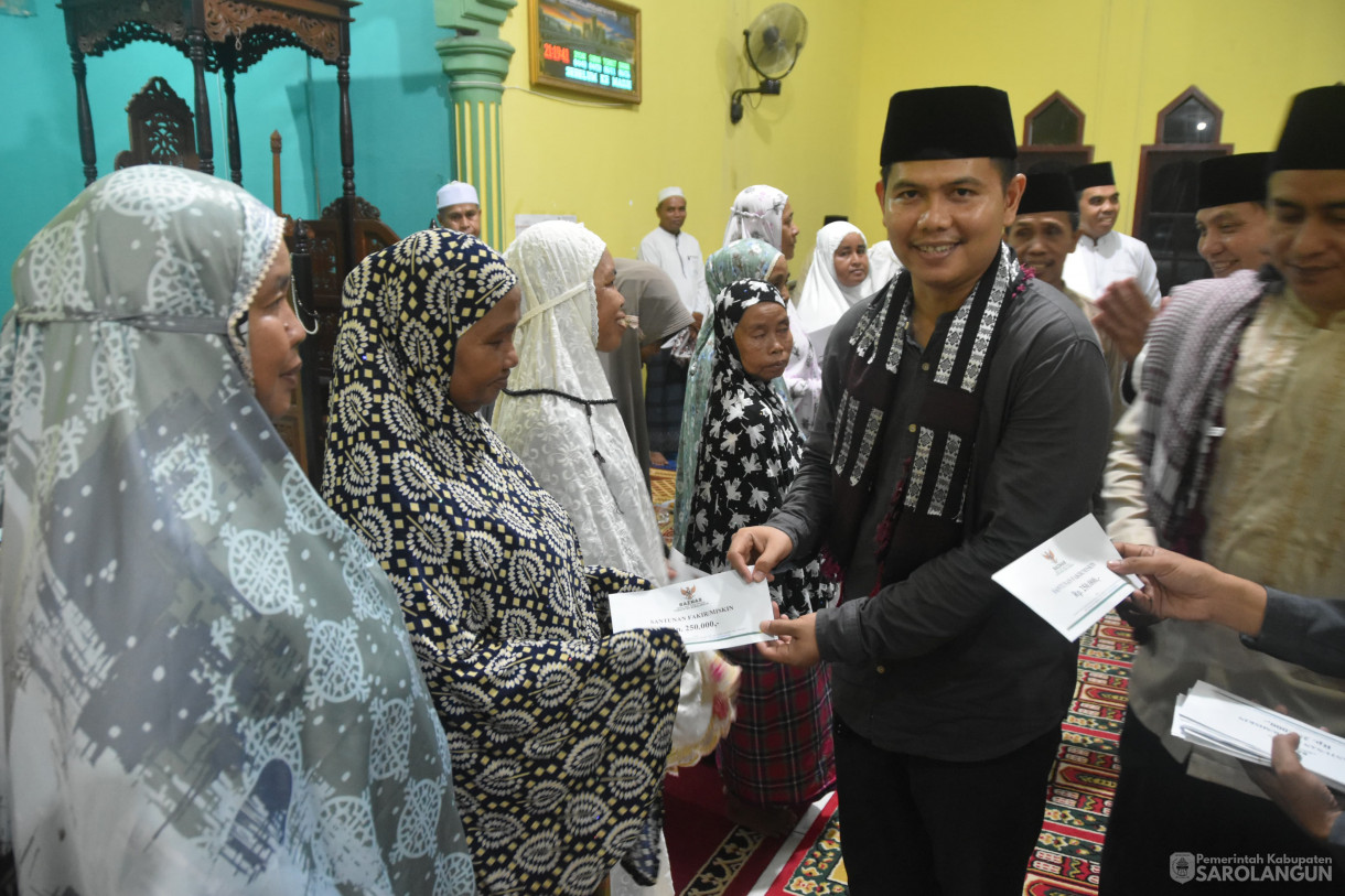 21 Maret 2024 - Safari Ramadhan Di Masjid Baitul Mukmin Desa Teluk Mancur Kecamatan Bathin VIII