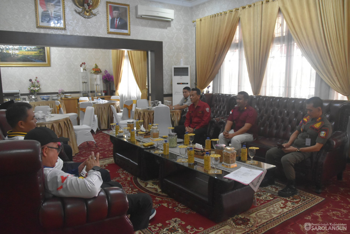 15 Agustus 2024 -&nbsp;Audiensi Dengan Kalapas IIB Sarolangun, Bertempat di Rumah Dinas Bupati Sarolangun