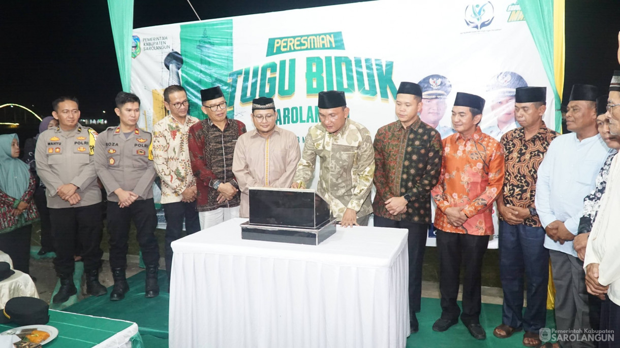 3 Maret 2026&nbsp;Peresmian Tugu Biduk Sarolangun