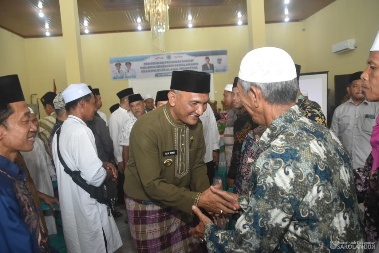 24 September 2025 Pelatihan Pegawai Syara Majelis Ulama Indonesia Kabupaten Sarolangun dengan tema Muzakarah Pegawaia Syara dalam Kabupaten Sarolangun