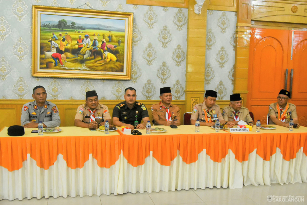 9 Juli 2025 -&nbsp;Pelantikan Ketua Majelis Pembimbing Cabang dan Wakil Ketua Majelis Cabang Gerakan Pramuka Sarolangun