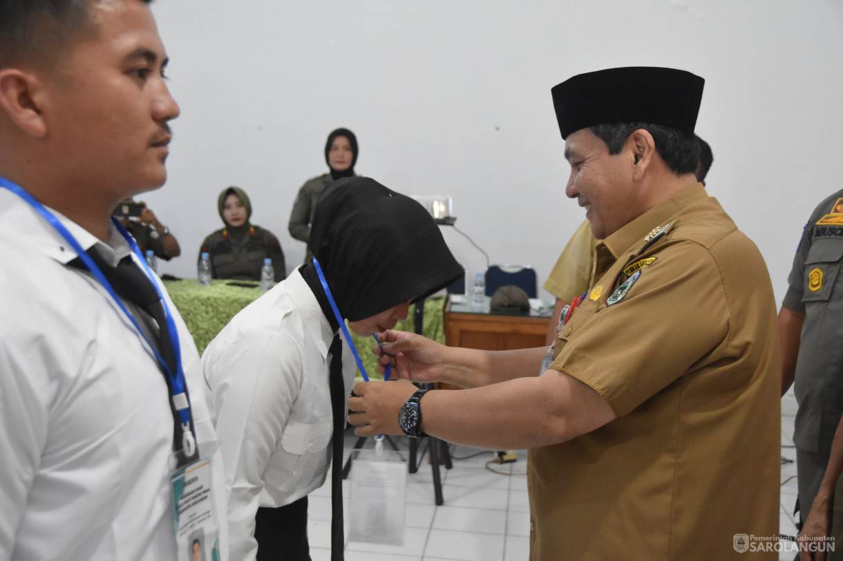 27 November 2023 - Pembukaan Pendidikan Dasar Polisi Pamong Praja Kabupaten Sarolangun Tahun 2023 Di Gedung Diklat BKPSDM Kabupaten Sarolangun