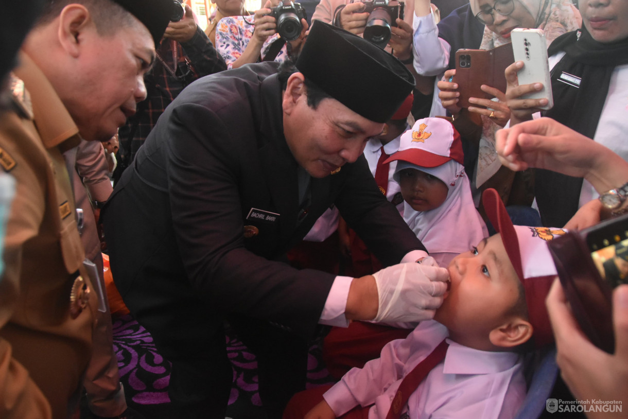 23 Juli 2024 - Pencanangan PIN Polio Serta Launchinh Desa Anti Stunting, Pemberian Makanan Tambahan, Dan Lemilihan Remaja Peduli Stunting, Bertempat di SD 03 VIII Sarolangun&nbsp;