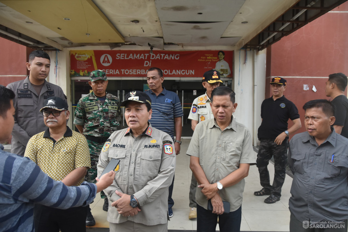 15 Juni 2024 - Sidak Pasar Dalam Rangka Mengecek Harga Dan Ketersediaan Bahan Pokok Mebjelang Hari Raya Idul Adha Di Pasar Atas Sarolangun