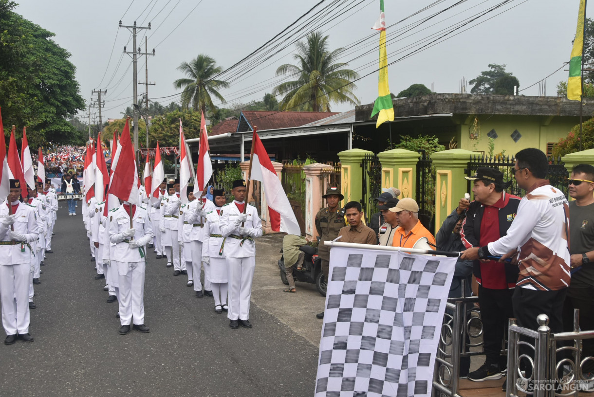 18 Agustus 2024 -&nbsp;Pawai Karnaval Memperingati HUT RI Ke 79, Bertempat di Depan Rumah Dinas Bupati Sarolangun