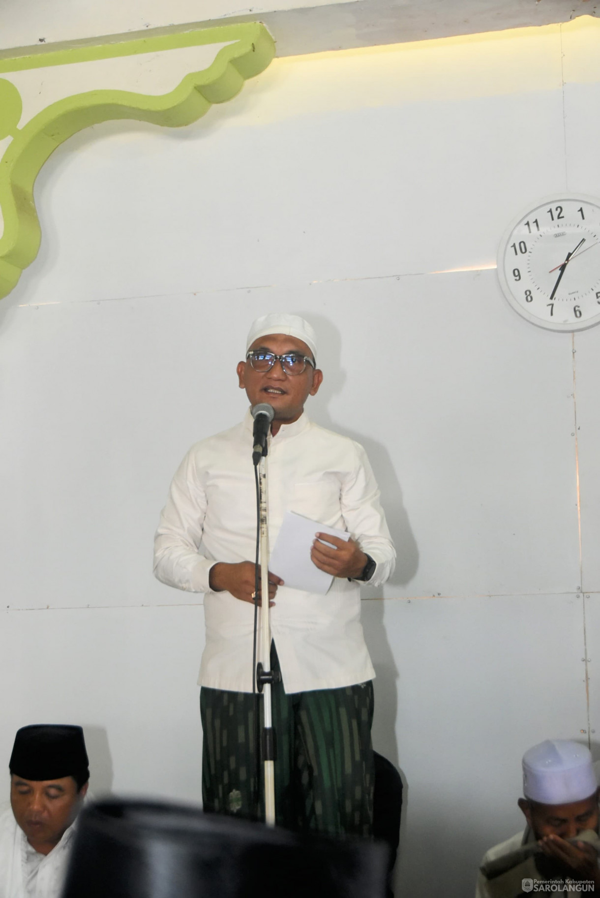 25 Juli 2025 - Sholat Jumat Berjamaah dan Sedekah Turun Betaun Masyarakat Desa Tanjung di Masjid Al Muawwanah Desa Tanjung