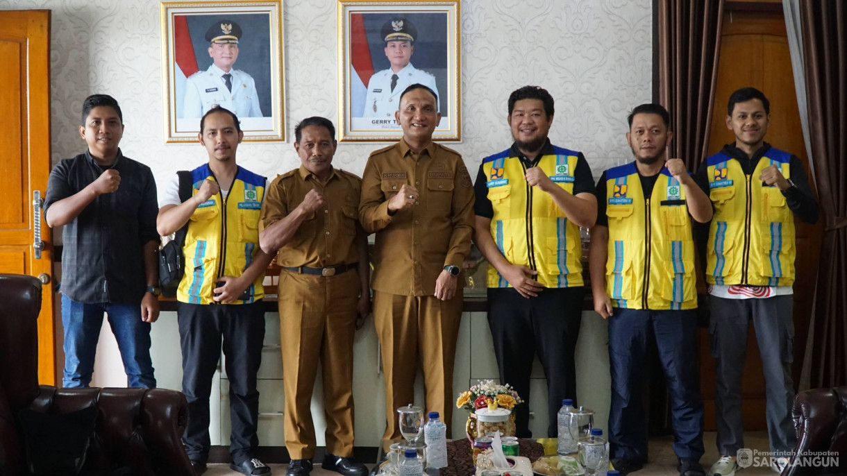 14 April 2026 Audiensi Kepala Balai Wilayah Sungai VI Jambi dengan Bupati Sarolangun terkait Pekerjaan Konstruksi dan Sosialisasi Lanjutan Irigasi D.I. Batang Asai