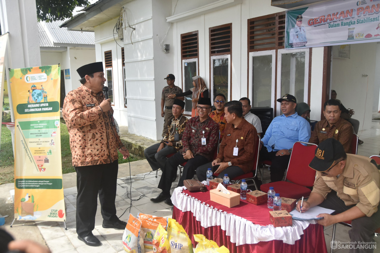 11 Juli 2024 - Gerakan Pangan Murah, Bertempat di Kantor Camat Singkut