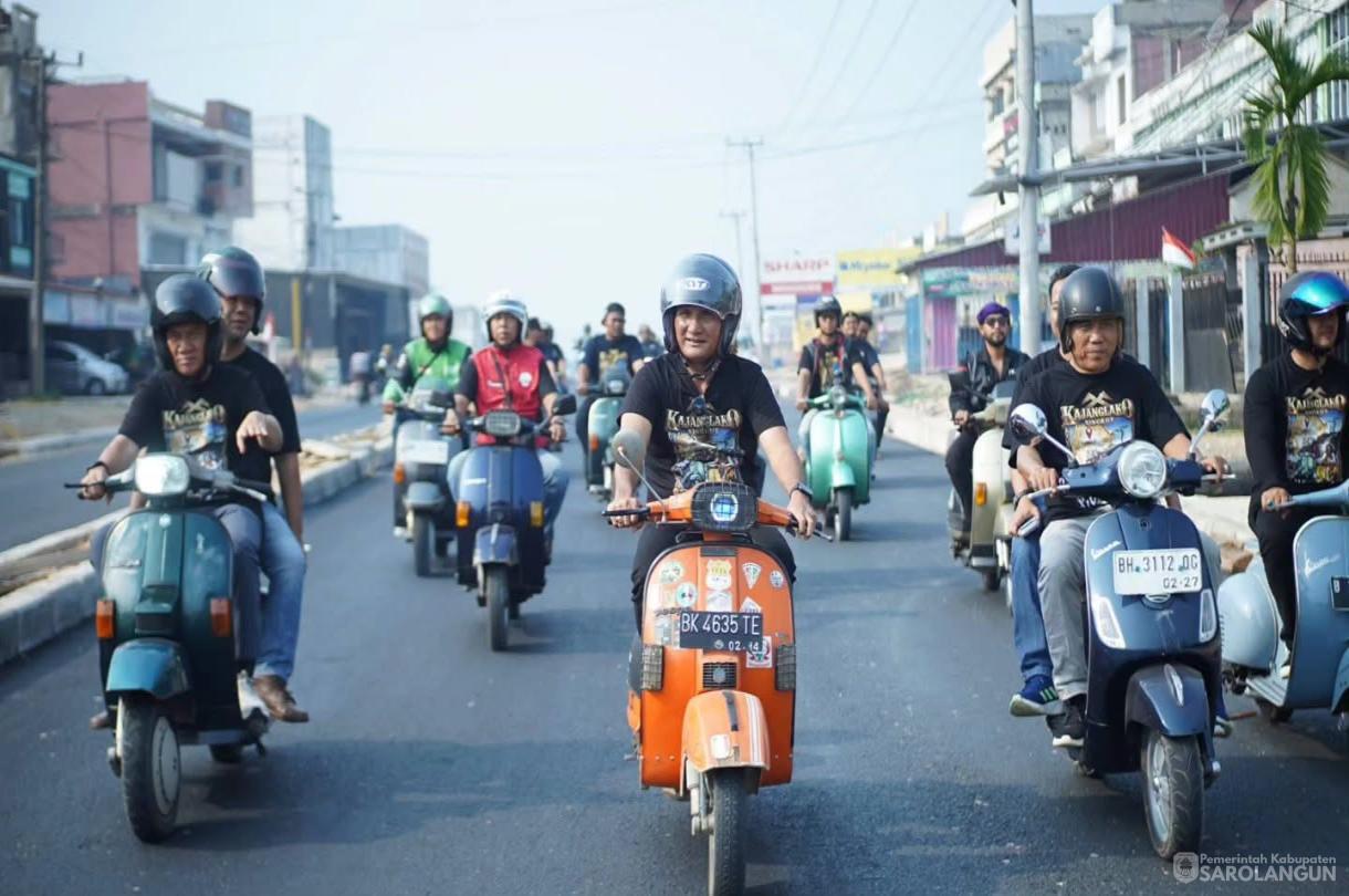23 Agustus 2026 Salam Satu Vespa Sejuta Saudara Kajanglako Ke XIV di Singkut