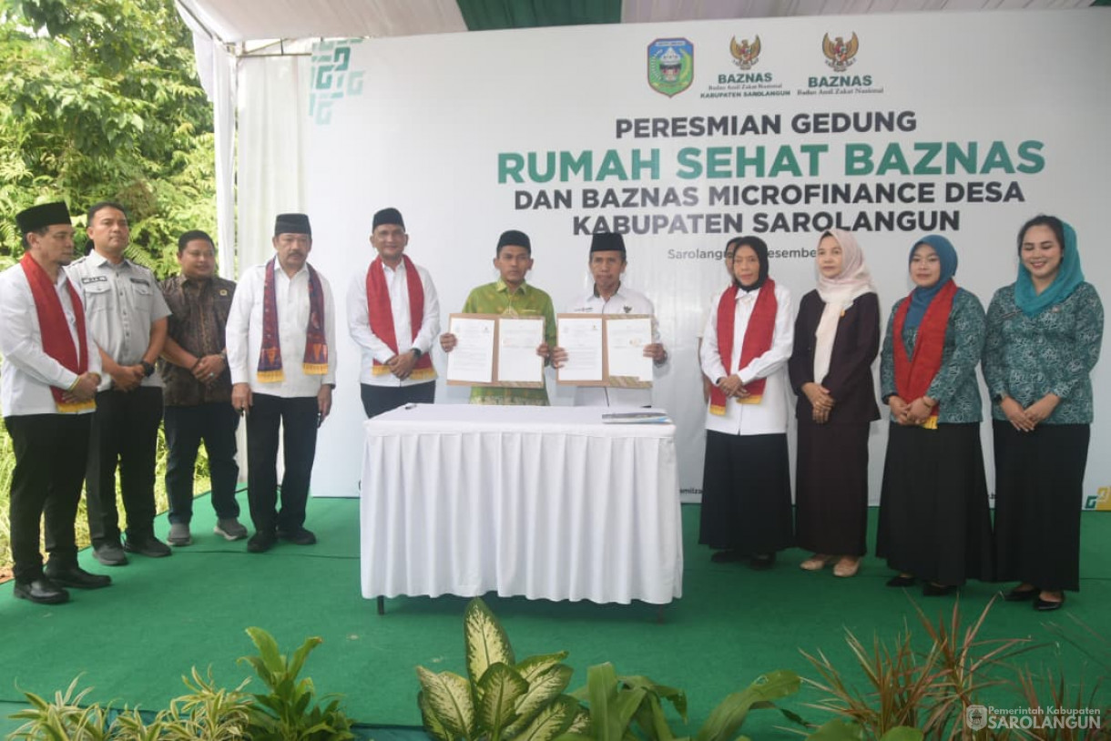 3 Desember 2025&nbsp; Peresmian Rumah Sehat Baznas Sarolangun