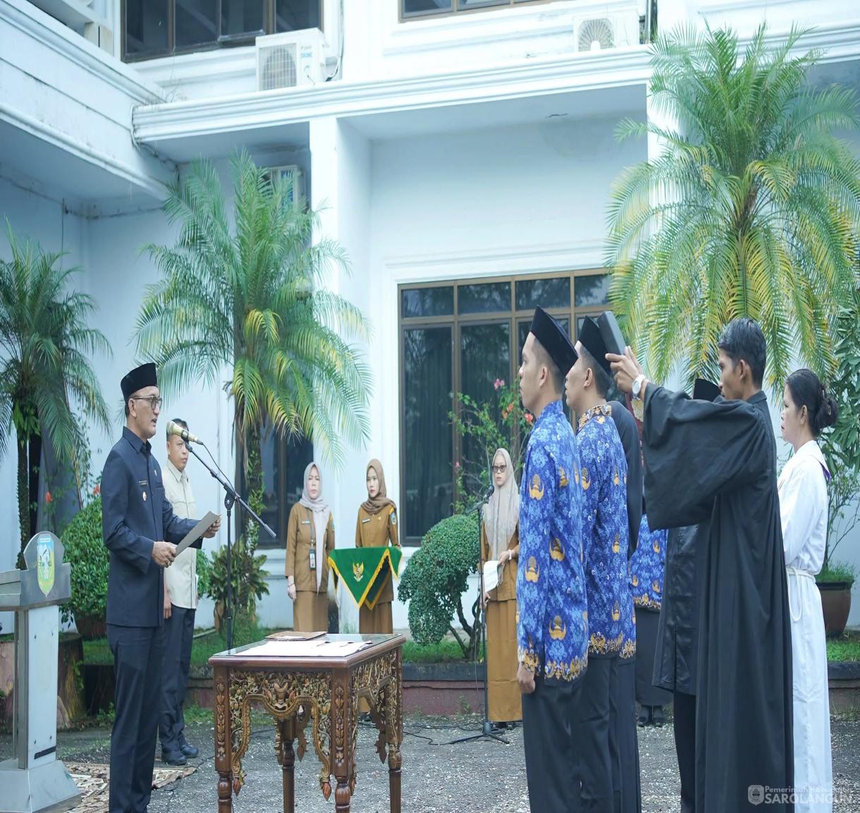 22 Juni 2026 Penyerahan Surat Keputusan PNS dan Pengambilan Sumpah PNS Formasi Tahun 2024 di Lingkungan Pemerintah Kabupaten Sarolangun