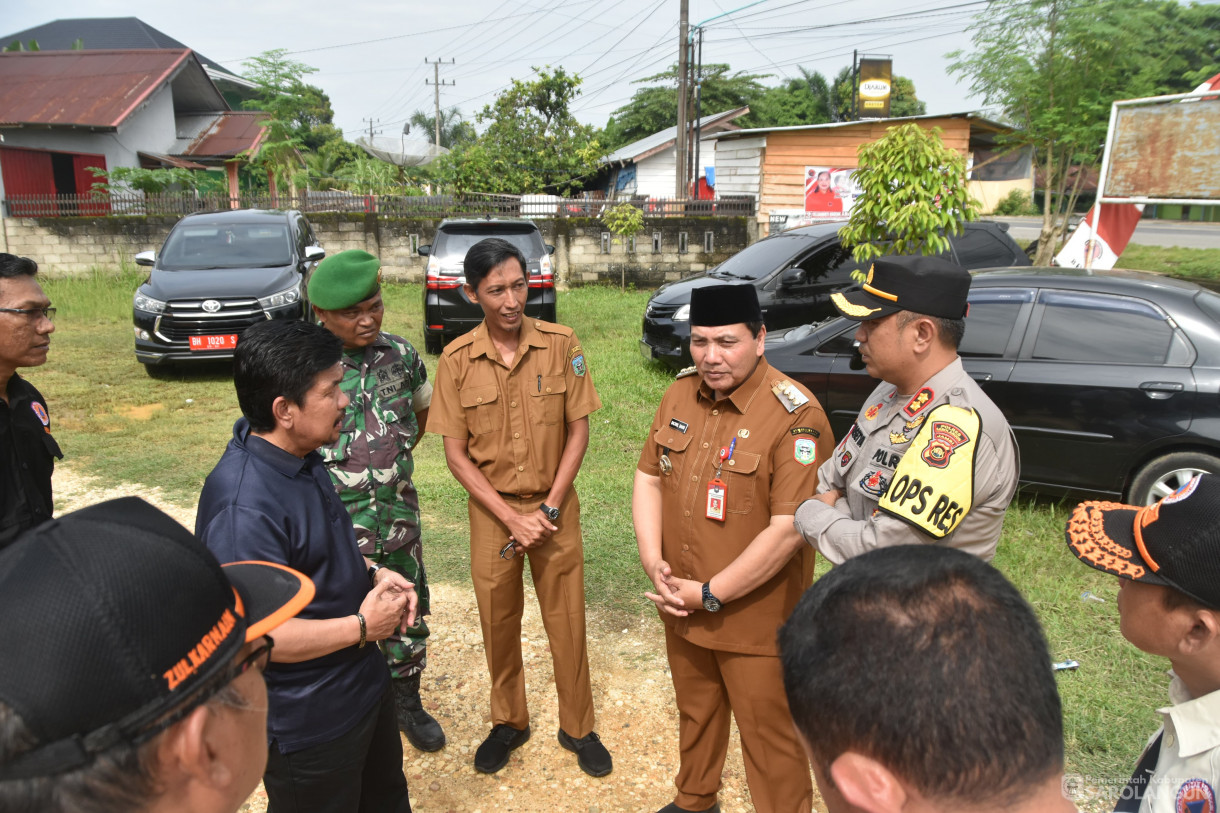 15 Januari 2024 - Meninjau Posko Penanggulangan Bencana Hidrometeorologi Kabupaten Sarolangun