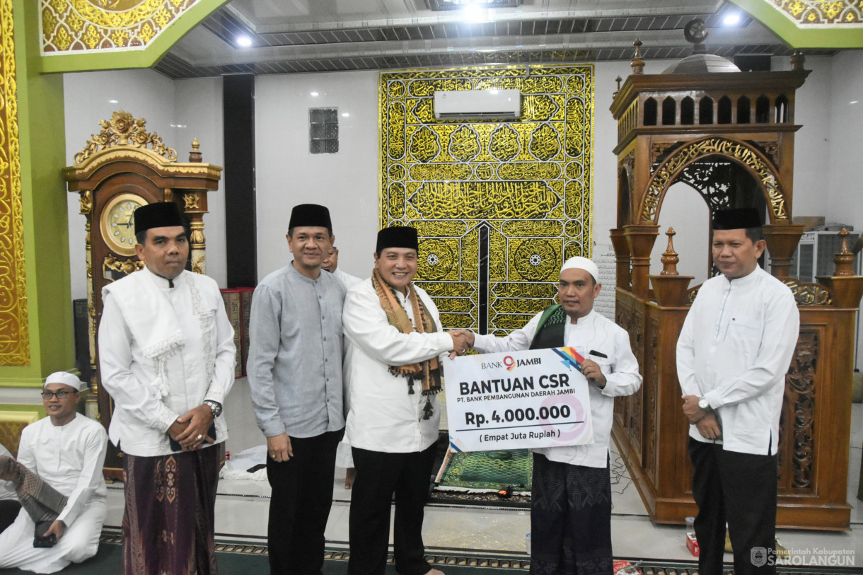 25 Maret 2024 - Safari Ramadhan Di Masjid Baitul Makmur Desa Panti Kecamatan Sarolangun