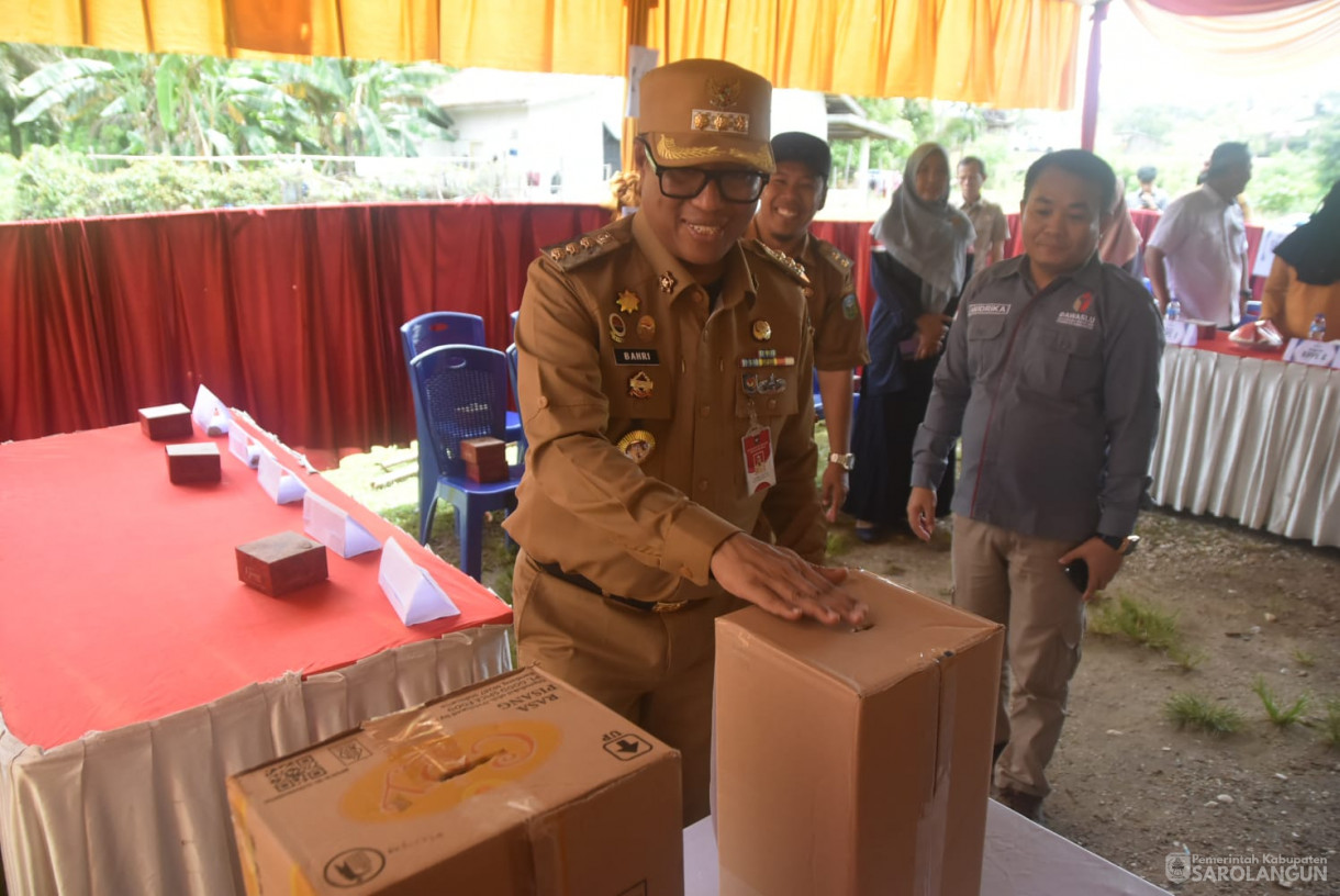 26 November 2024 - Monitoring TPS Bersama Forkopimda dan OPD di Kecamatan Singkut, Pelawan, Dan Sarolangun