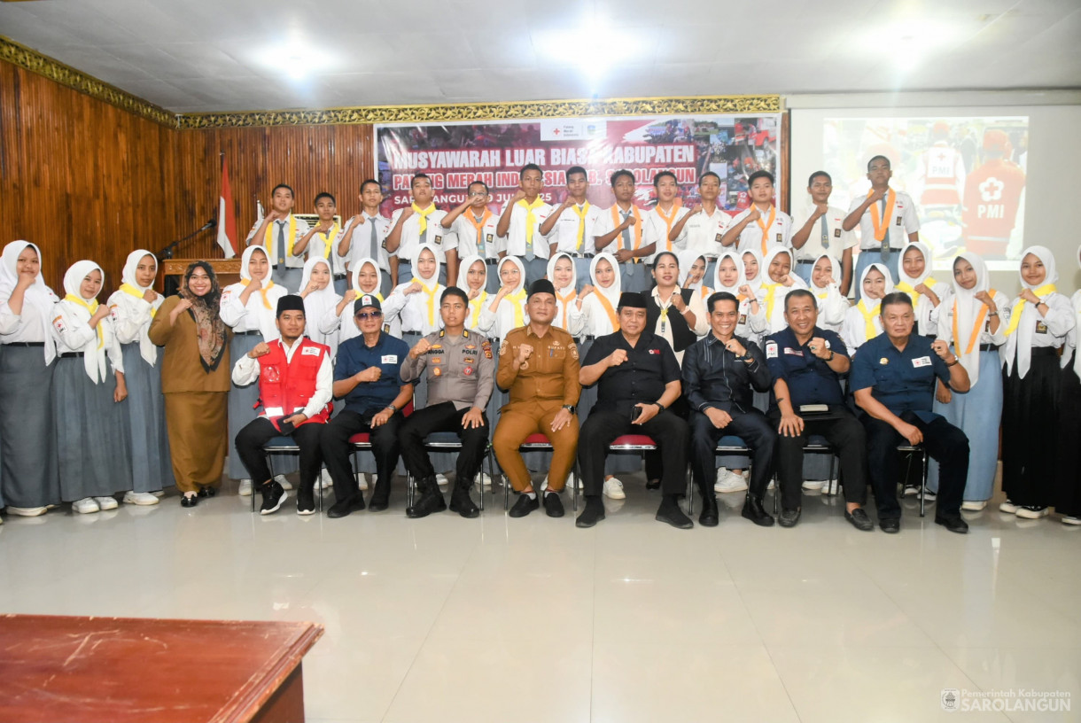 29 Juli 2025 - Muslub PMI Kabupaten Sarolangun di Aula Bappeda Sarolangun