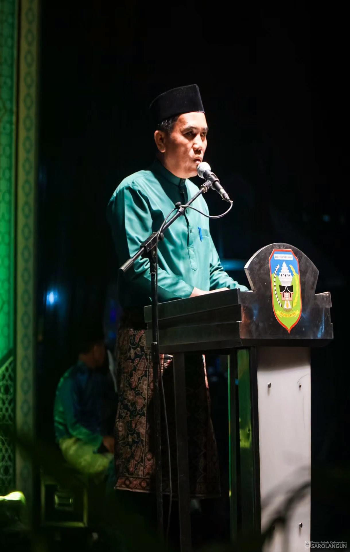 15 Juli 2026 Pembukaan MTQ Tingkat Kabupaten Sarolangun bertempat di Arena MTQ Kelurahan Sungai Benteng Kecamatan Singkut