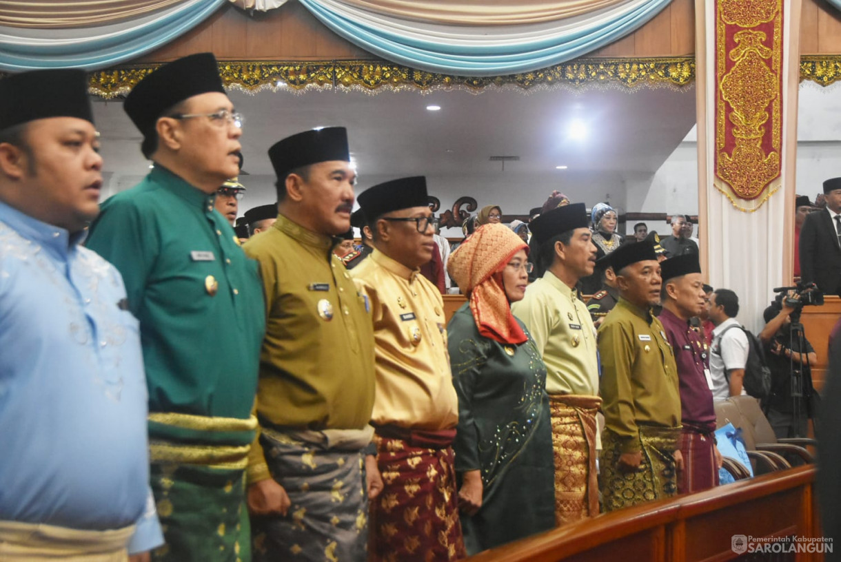 6 Januari 2025 - Rapat Paripurna Dalam Rangka Memperingati HUT Provinsi Jambi Ke 68, Bertempat di Ruang Rapat Paripurna DPRD Provinsi Jambi