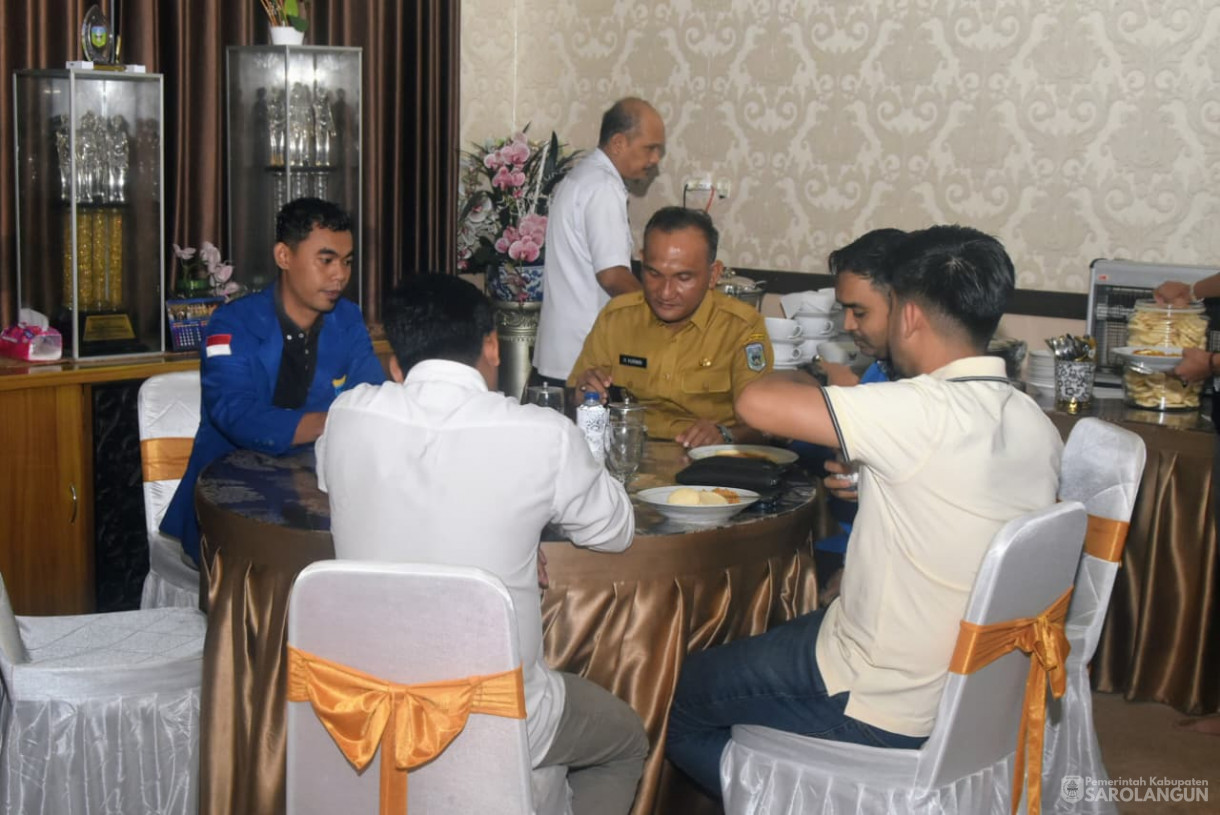 2 September 2025&nbsp; Silaturahmi PC PMII Sarolangun di Rumah Dinas Bupati Sarolangun