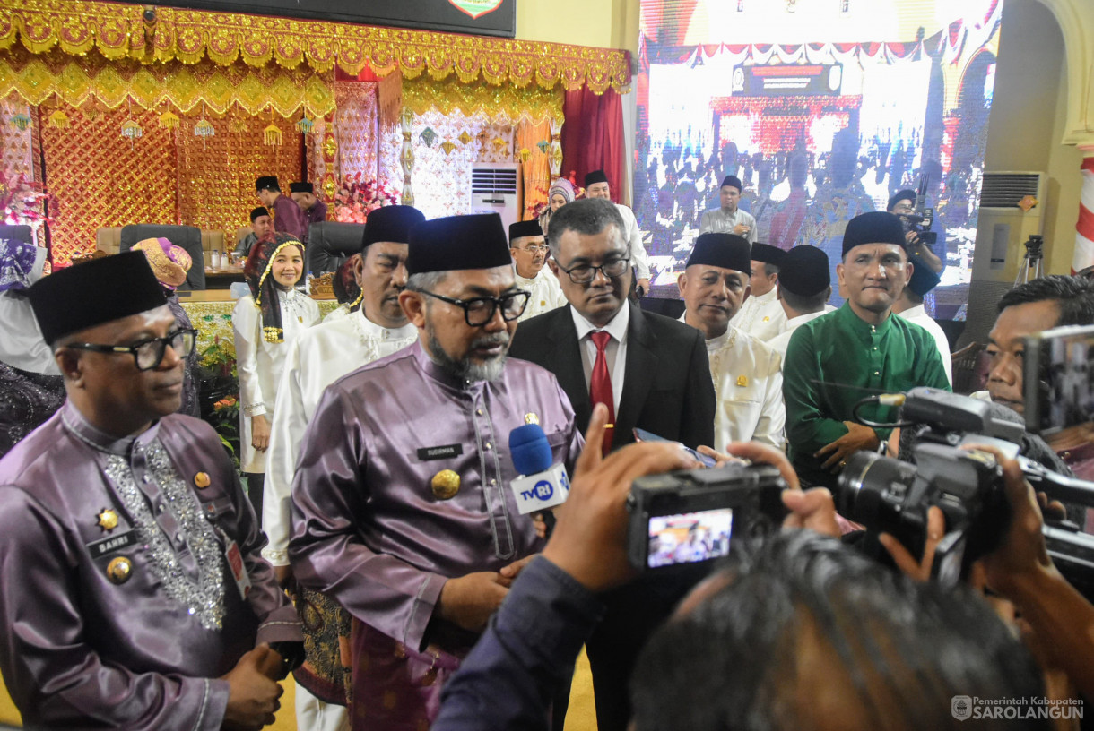 15 Oktober 2024 - Rapat Paripurna HUT Sarolangun Ke 25, Bertempat di Gedung DPRD Kabupaten Sarolangun